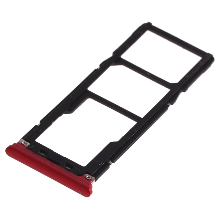 For Tecno Camon X Pro / Ca8 SIM Card Tray + SIM Card Tray + Micro SD Card Tray
