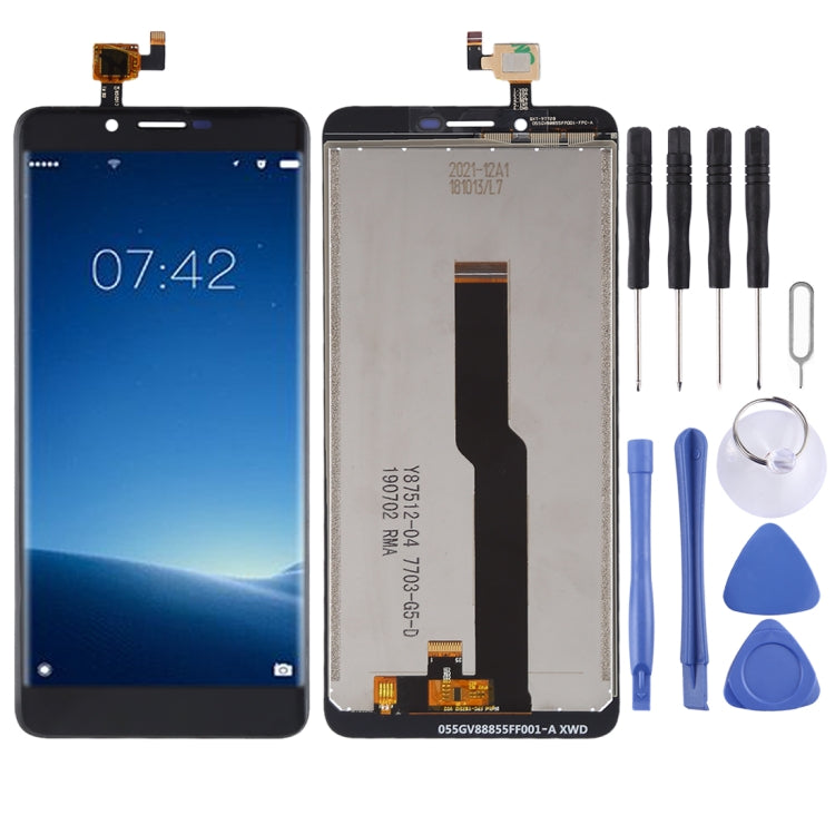 Original LCD Screen for Doogee X60L with Digitizer Full Assembly (Black)