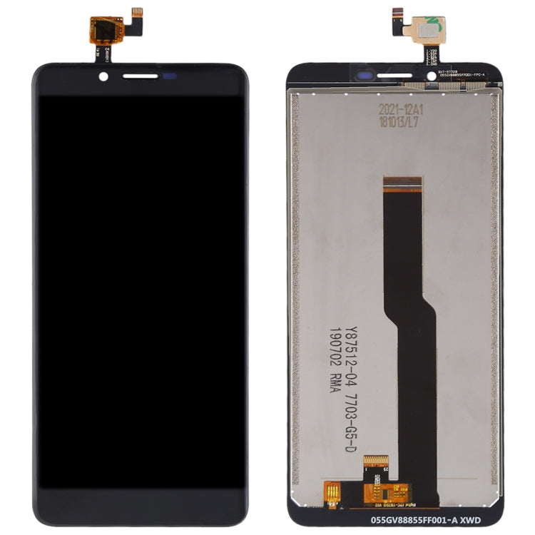 Original LCD Screen for Doogee X60L with Digitizer Full Assembly (Black)