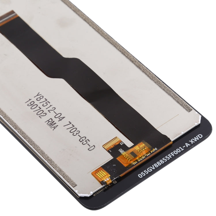 Original LCD Screen for Doogee X60L with Digitizer Full Assembly (Black)