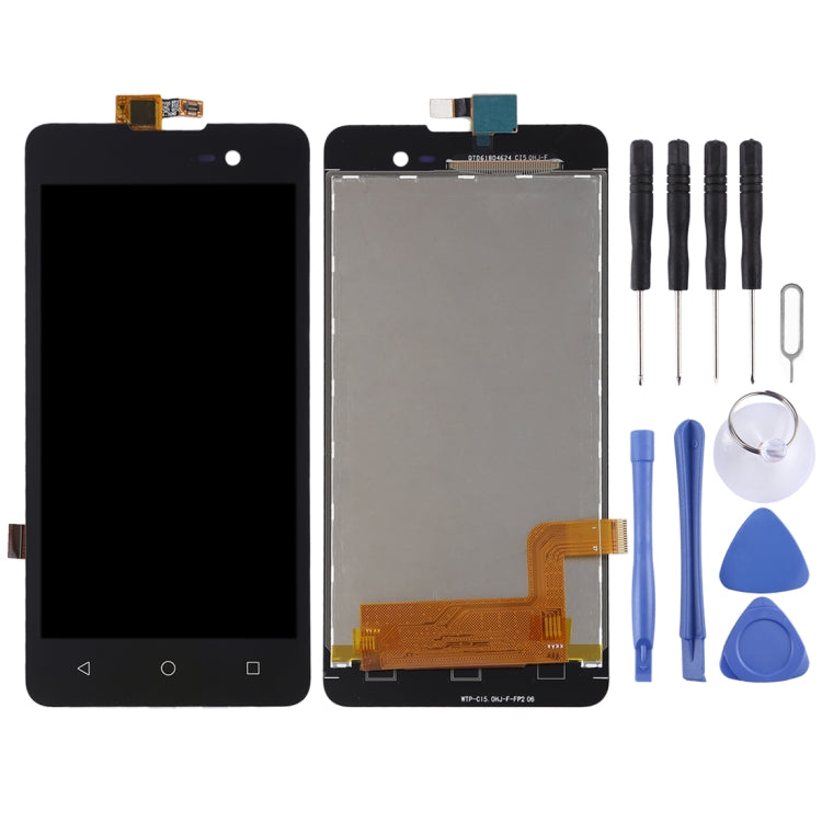 TFT LCD Screen for Wiko Lenny 2 with Digitizer Full Assembly (Black)