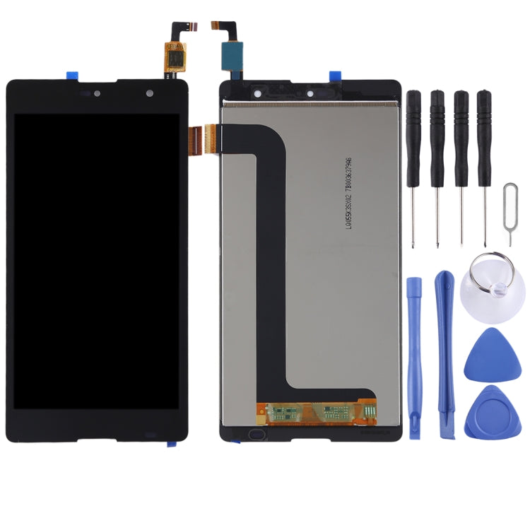 TFT LCD Screen for Wiko Robby with Digitizer Full Assembly (Black)
