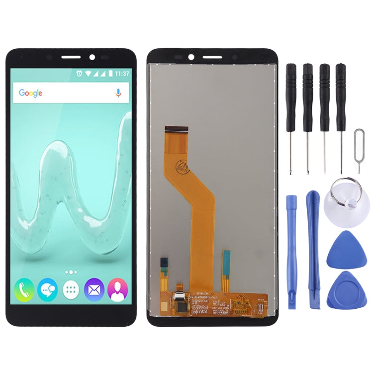 TFT LCD Screen for Wiko Sunny3 Plus with Digitizer Full Assembly (Black)
