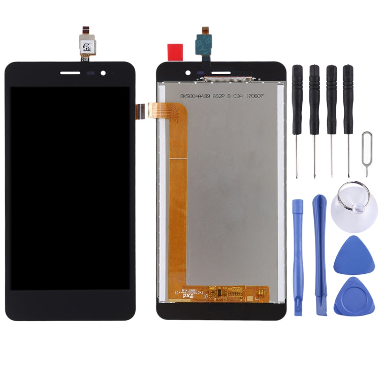 TFT LCD Screen for Wiko Tommy 2 with Digitizer Full Assembly (Black)