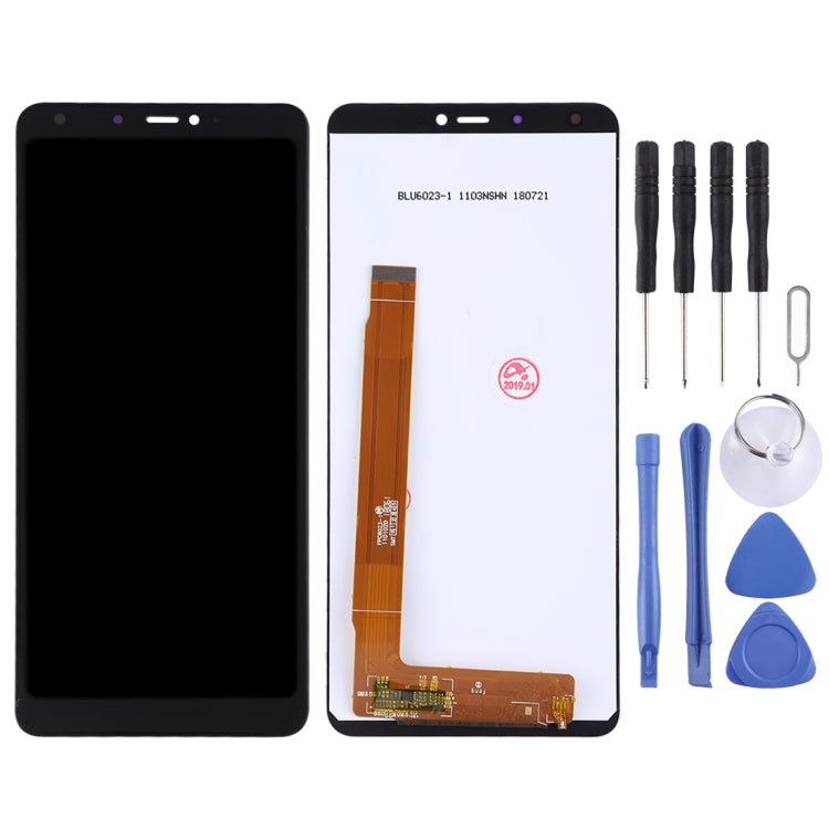 TFT LCD Screen for Wiko View Max with Digitizer Full Assembly (Black)