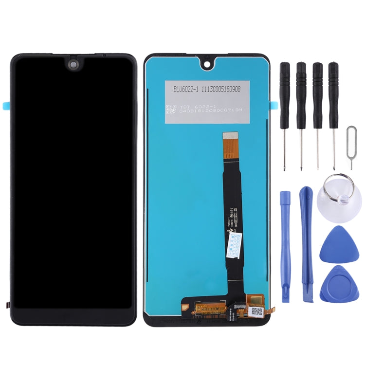 TFT LCD Screen for Wiko View 2 with Digitizer Full Assembly (Black)