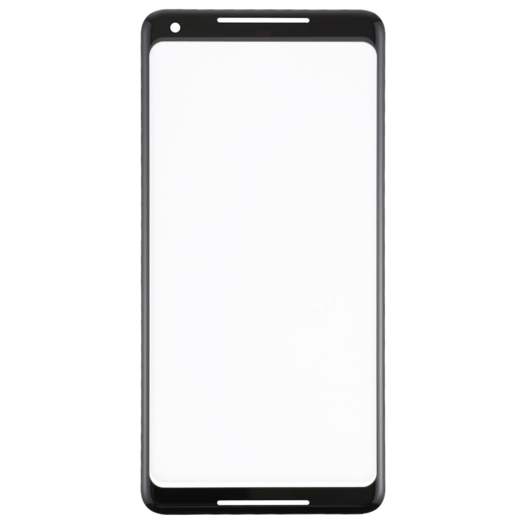Front Screen Outer Glass Lens for Google Pixel 2 XL(Black)