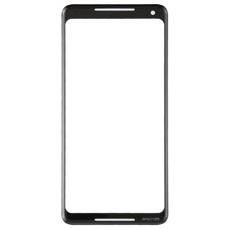 Front Screen Outer Glass Lens for Google Pixel 2 XL(Black)