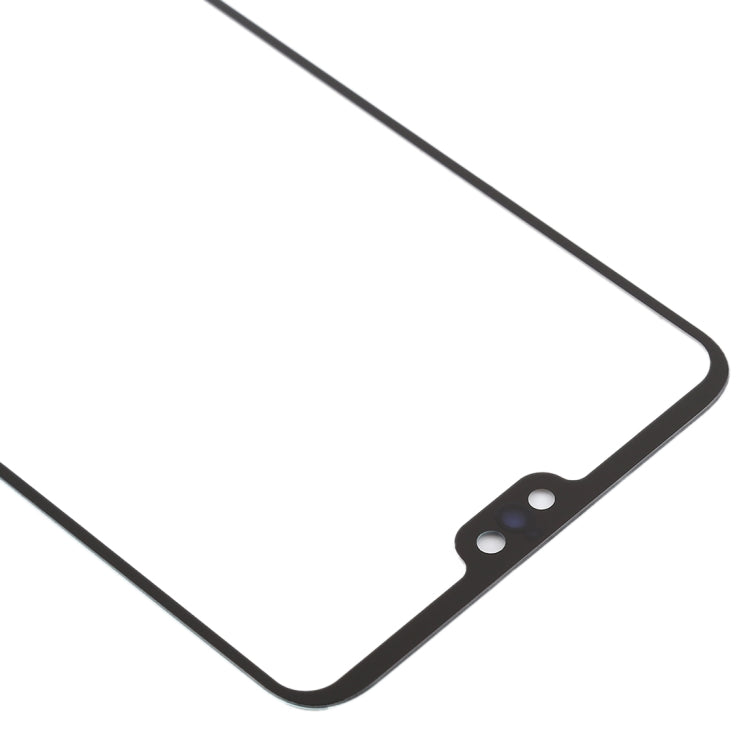 For Huawei P20 Pro  Front Screen Outer Glass Lens (Black)