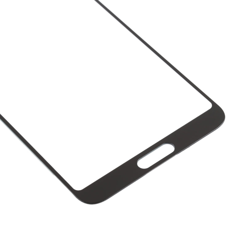 For Huawei P20 Pro  Front Screen Outer Glass Lens (Black)
