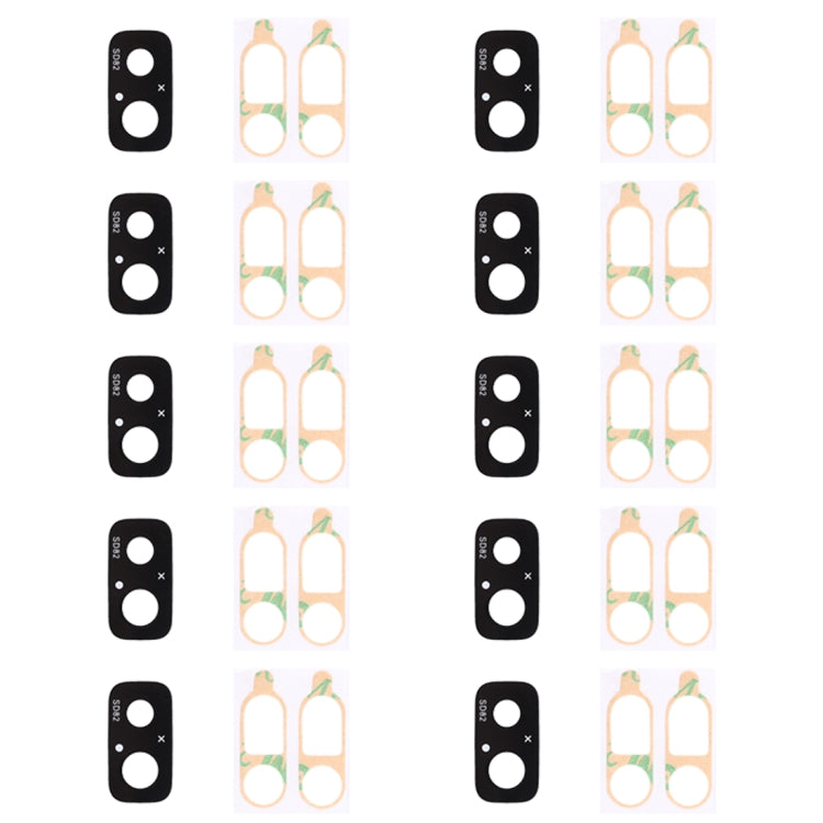 For Galaxy J7 DUO / J720F 10pcs Back Camera Lens Cover with Sticker