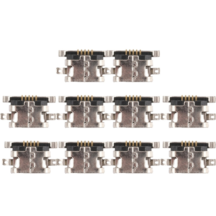 10 PCS Charging Port Connector for Xiaomi Redmi 6 Pro / Redmi Note 4 / Redmi Note 4X / Redmi 4 Prime