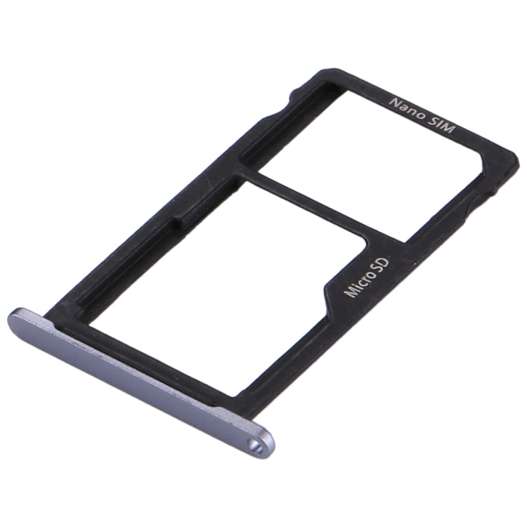 For ZTE Nubia BV0720 SIM Card Tray & SIM / Micro SD Card Tray(Grey)