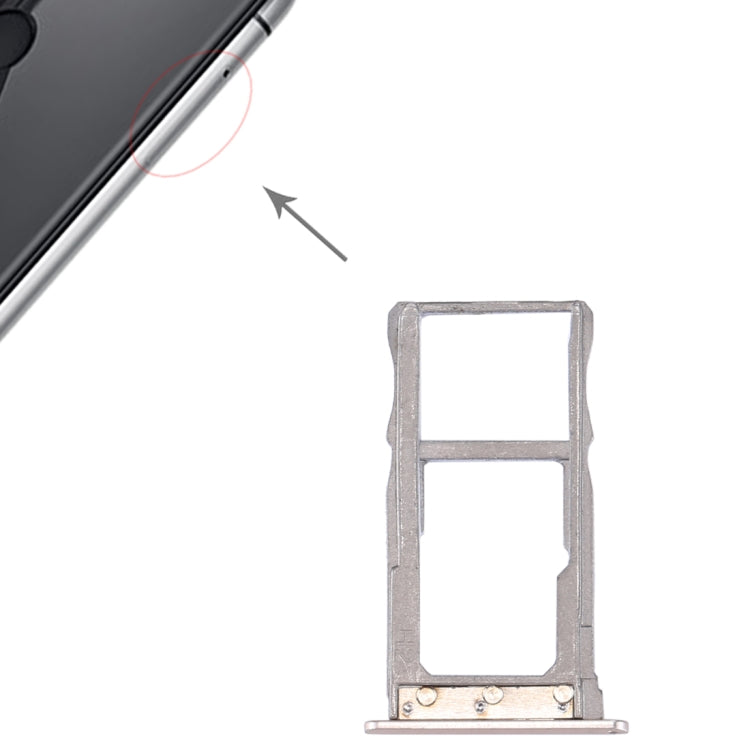 For ZTE Nubia Z11 Mini SIM Card Tray(Gold)