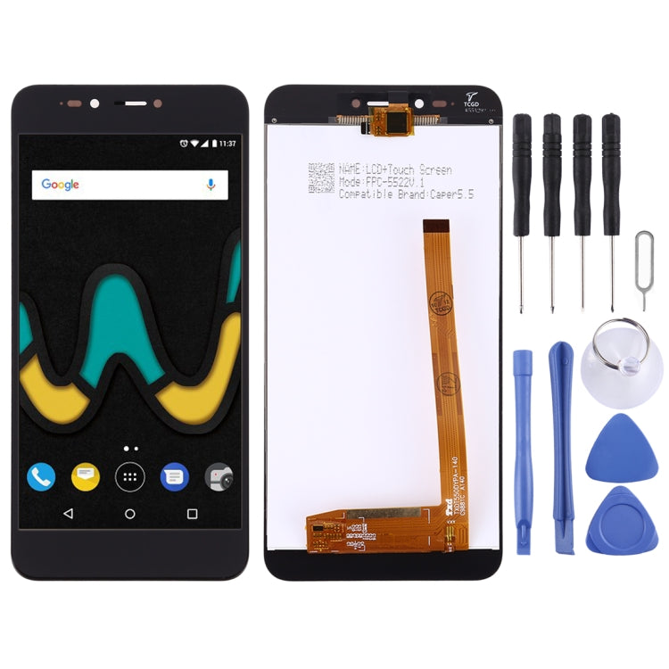LCD Screen and Digitizer Full Assembly for Casper  Via M3 (Black)