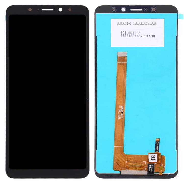 LCD Screen and Digitizer Full Assembly for Casper  Via G1 Plus (Black)