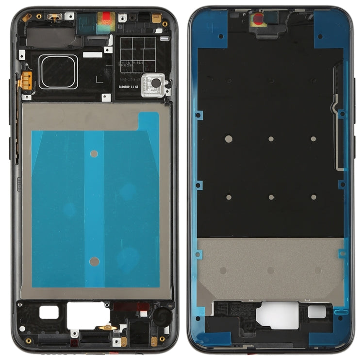 Front Housing LCD Frame Bezel Plate with Side Keys for Huawei Honor 10