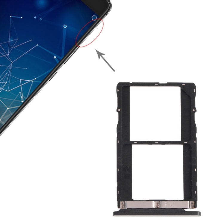 For Infinix Note 4 Pro SIM Card Tray + SIM Card