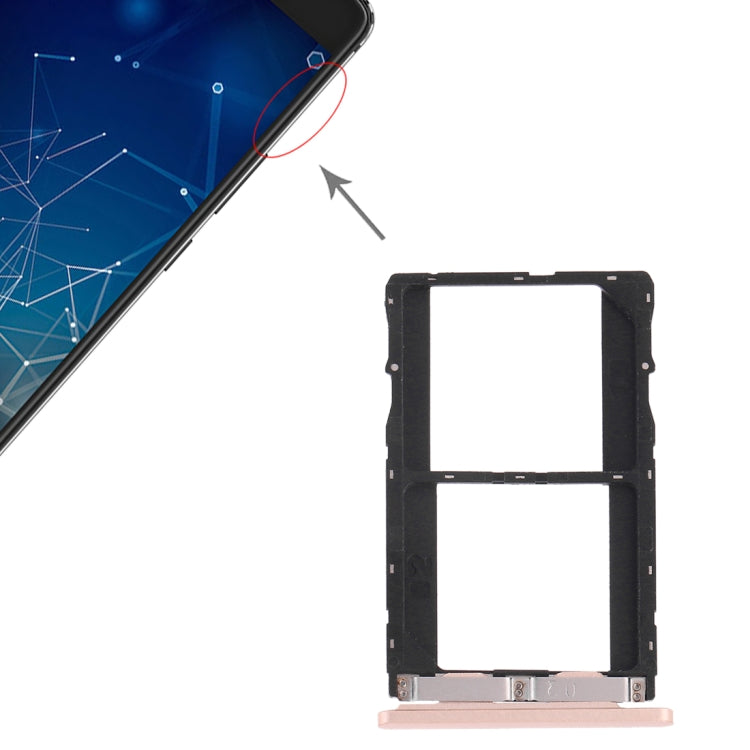 For Infinix Note 4 Pro SIM Card Tray + SIM Card