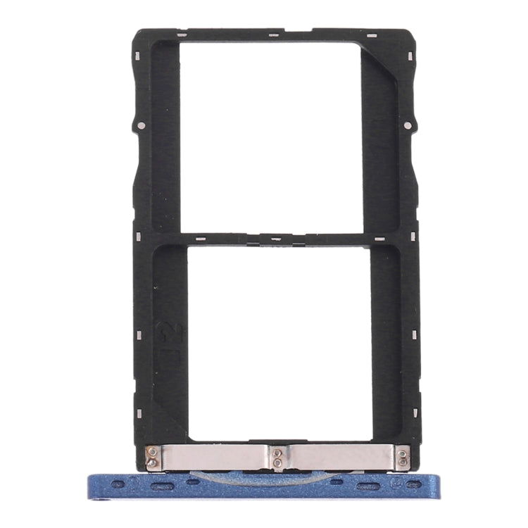 For Tecno WX4 Pro SIM Card Tray + SIM Card Tray (Blue)