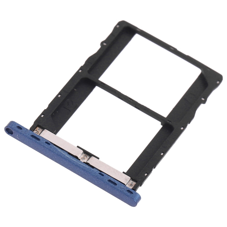 For Tecno WX4 Pro SIM Card Tray + SIM Card Tray (Blue)