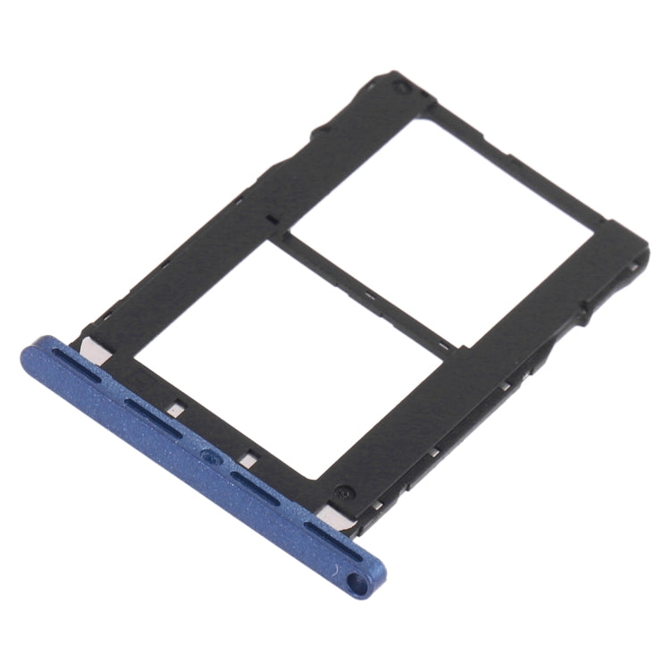 For Tecno WX4 Pro SIM Card Tray + SIM Card Tray (Blue)