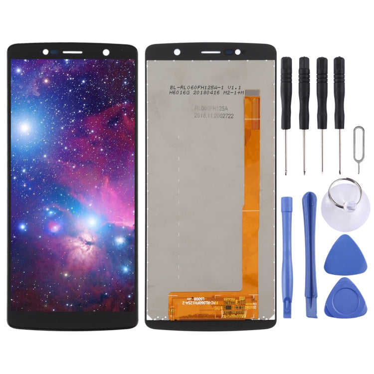 Original LCD Screen for Leagoo Power 5 with Digitizer Full Assembly (Black)