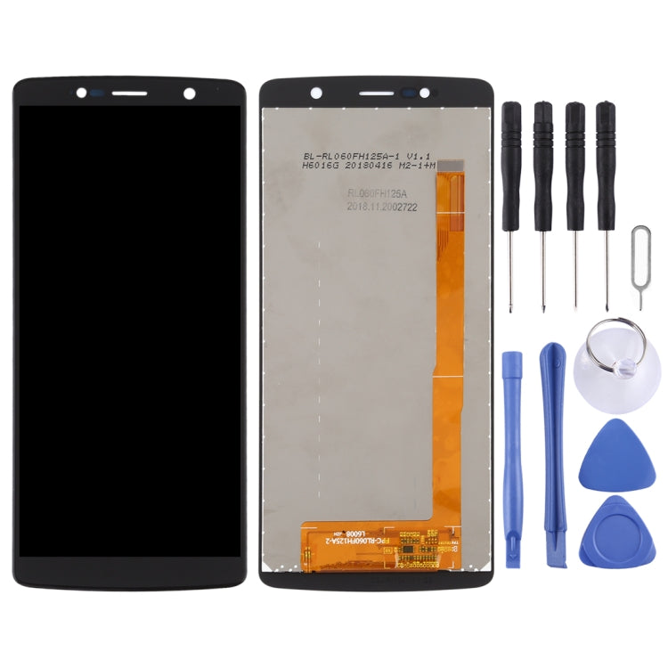 Original LCD Screen for Leagoo Power 5 with Digitizer Full Assembly (Black)
