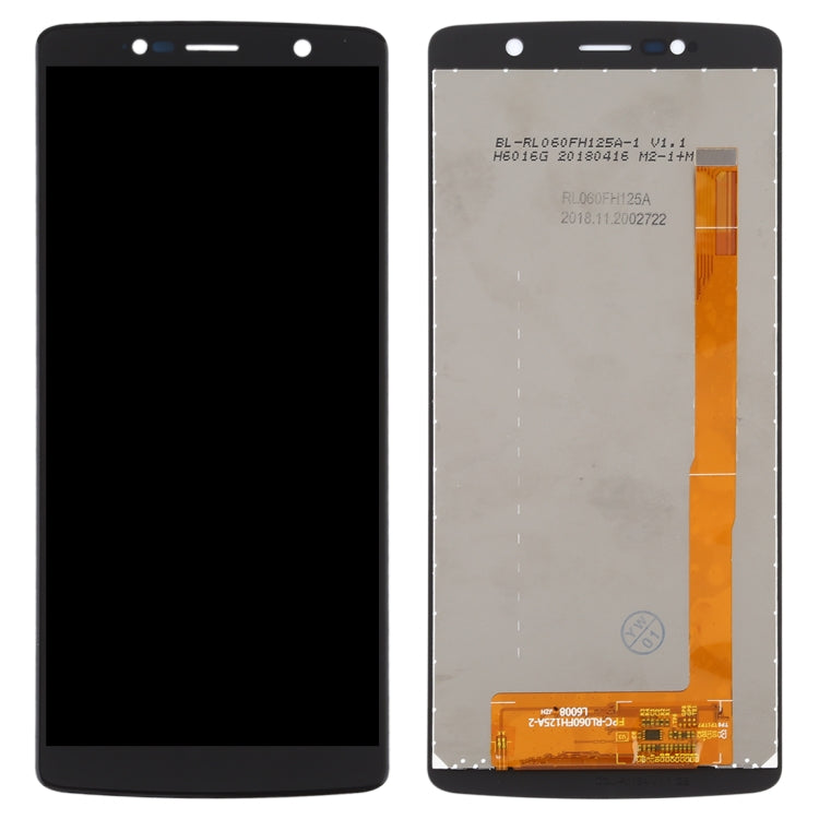 Original LCD Screen for Leagoo Power 5 with Digitizer Full Assembly (Black)