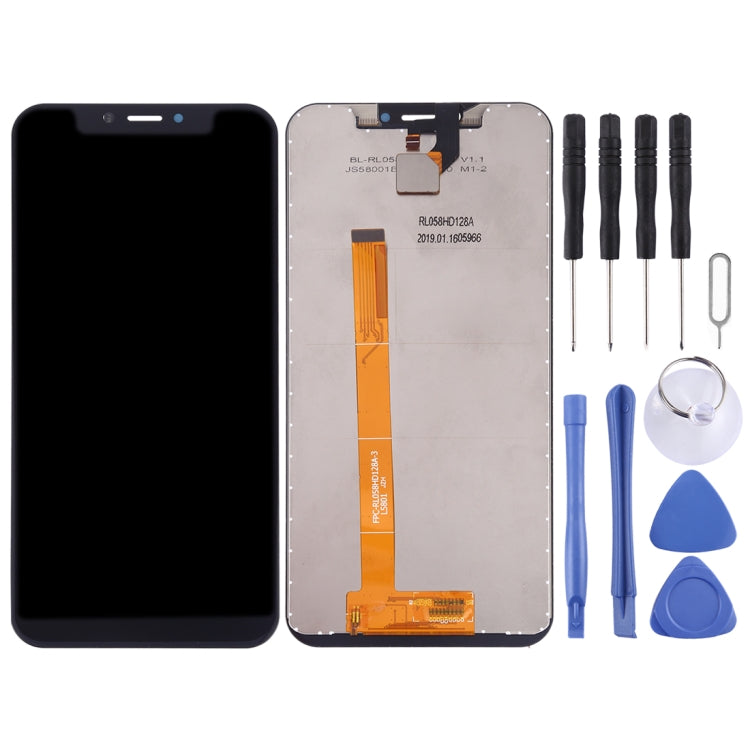 Original LCD Screen for Leagoo S9 with Digitizer Full Assembly (Black)