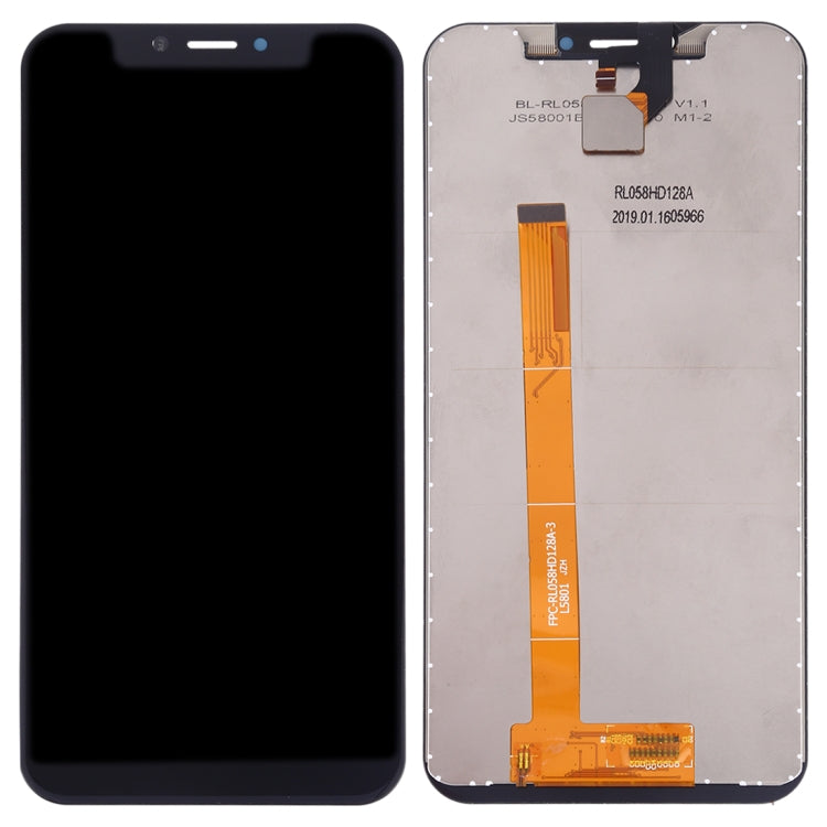 Original LCD Screen for Leagoo S9 with Digitizer Full Assembly (Black)