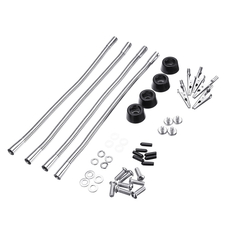 Universal Metal 4 Flexible Arms Magnetic Helping Hands Soldering Work Repair Tool PCB Circuit Board Holder Stand