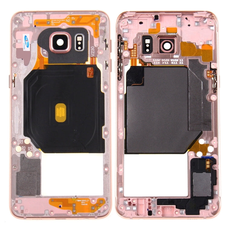 For Galaxy S6 Edge+ / G928 Middle Frame Bezel (Pink)