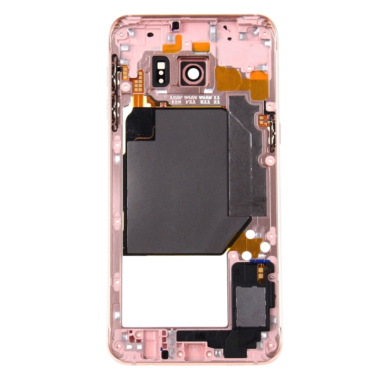 For Galaxy S6 Edge+ / G928 Middle Frame Bezel (Pink)