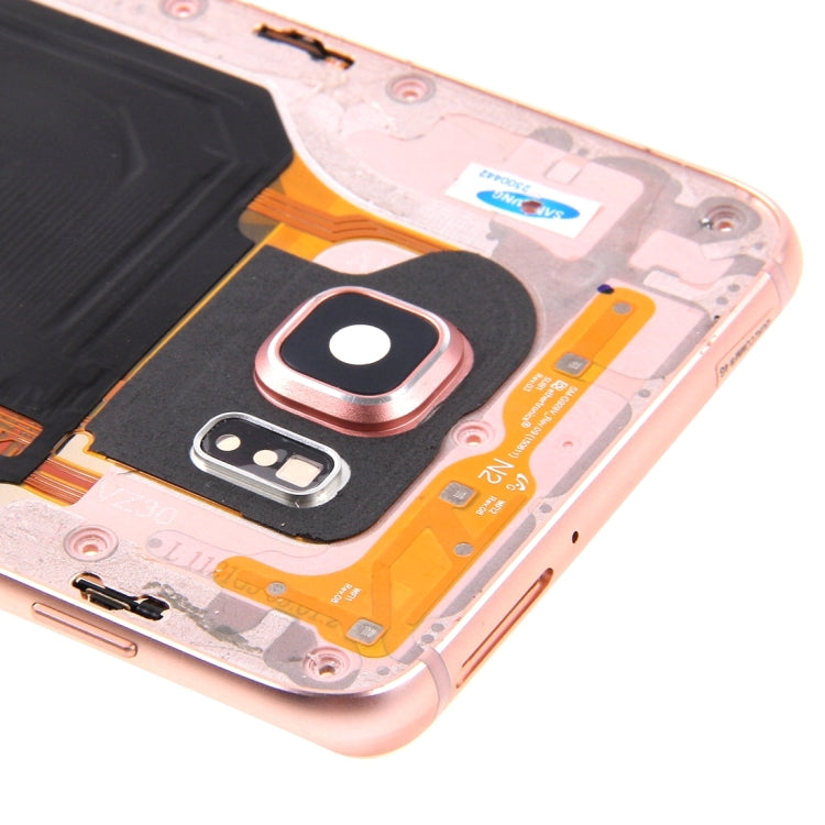 For Galaxy S6 Edge+ / G928 Middle Frame Bezel (Pink)