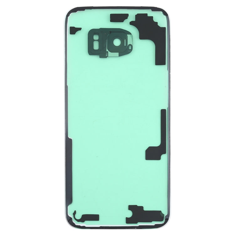 For Samsung Galaxy S7 Edge / G9350 / G935F / G935A / G935V Transparent Battery Back Cover with Camera Lens Cover (Transparent)