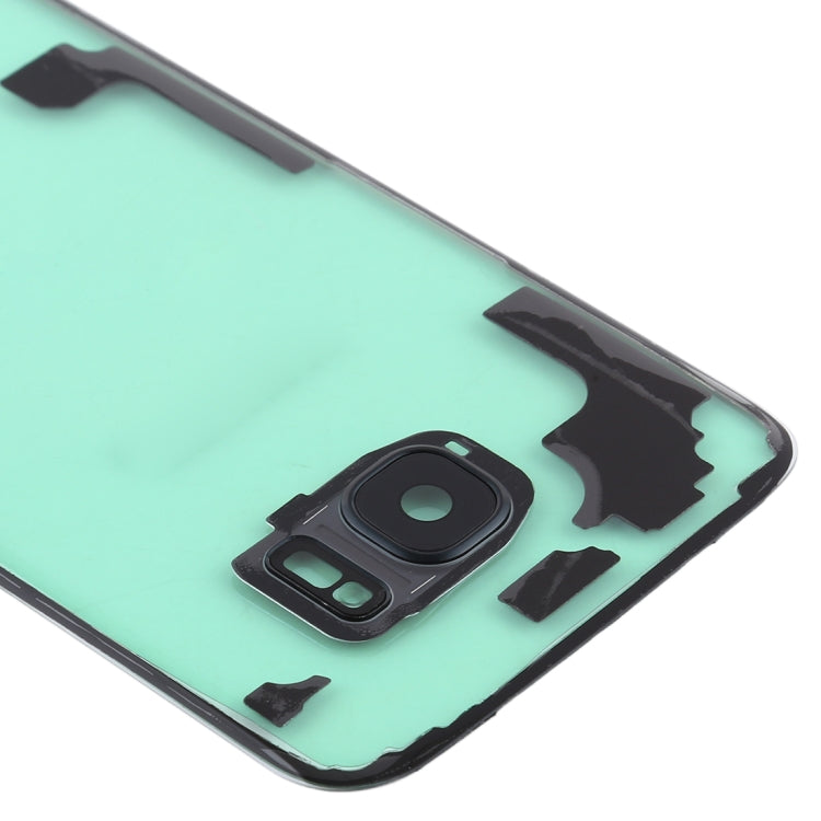For Samsung Galaxy S7 Edge / G9350 / G935F / G935A / G935V Transparent Battery Back Cover with Camera Lens Cover (Transparent)
