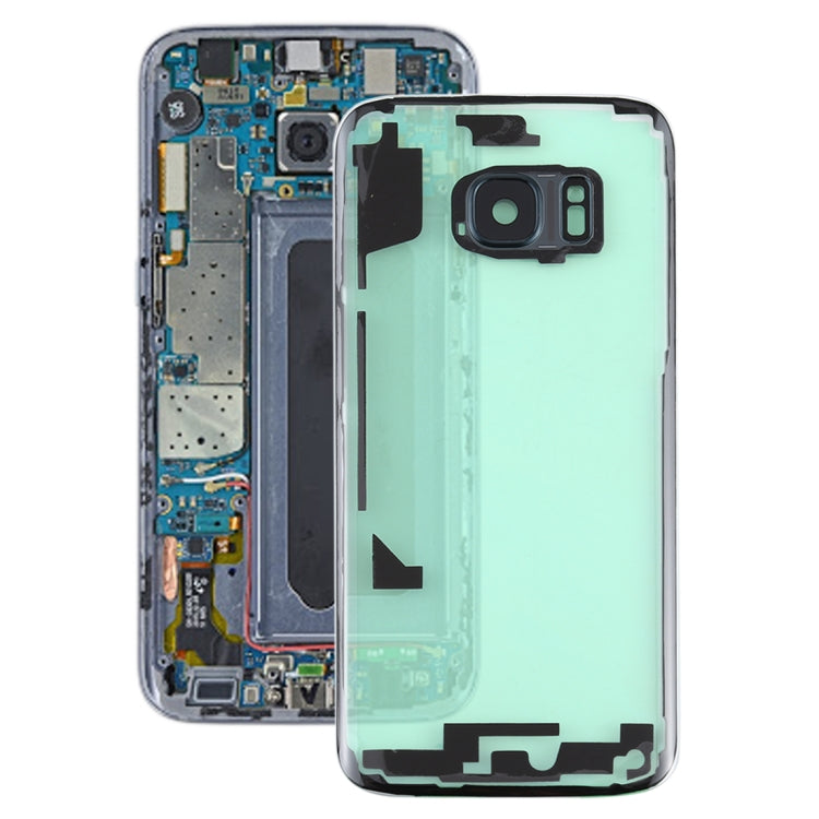 For Samsung Galaxy S7 / G930A G930F SM-G930F Transparent Battery Back Cover with Camera Lens Cover (Transparent)