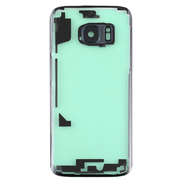 For Samsung Galaxy S7 / G930A G930F SM-G930F Transparent Battery Back Cover with Camera Lens Cover (Transparent)