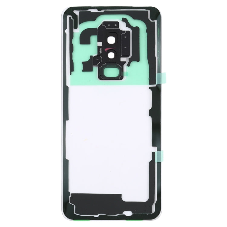 For Samsung Galaxy S9+ / G965F G965F/DS G965U G965W G9650 Transparent Battery Back Cover with Camera Lens Cover (Transparent)