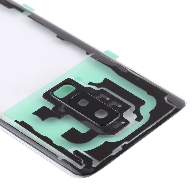 For Samsung Galaxy S9+ / G965F G965F/DS G965U G965W G9650 Transparent Battery Back Cover with Camera Lens Cover (Transparent)