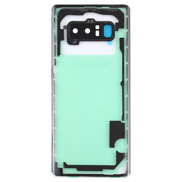 For Samsung Galaxy Note 8 / N950F N950FD N950U N950W N9500 N950N Transparent Battery Back Cover with Camera Lens Cover (Transparent)