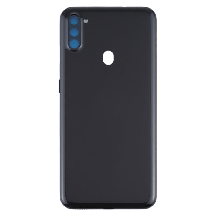 For Samsung Galaxy A11 Battery Back Cover (Black)