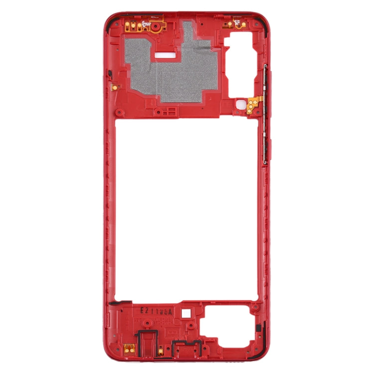For Samsung Galaxy A70s  Middle Frame Bezel Plate (Red)