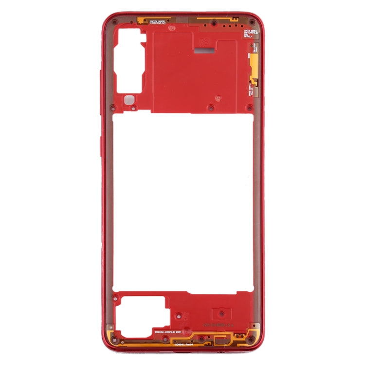 For Samsung Galaxy A70s  Middle Frame Bezel Plate (Red)