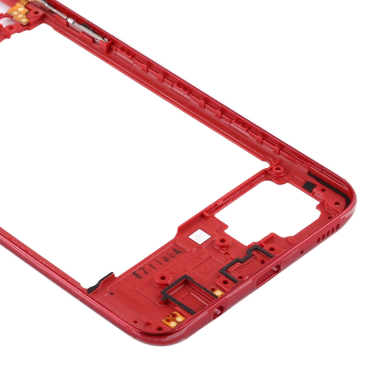For Samsung Galaxy A70s  Middle Frame Bezel Plate (Red)