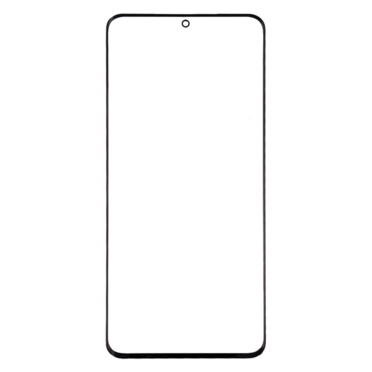 For Samsung Galaxy S20 Ultra Front Screen Outer Glass Lens (Black)
