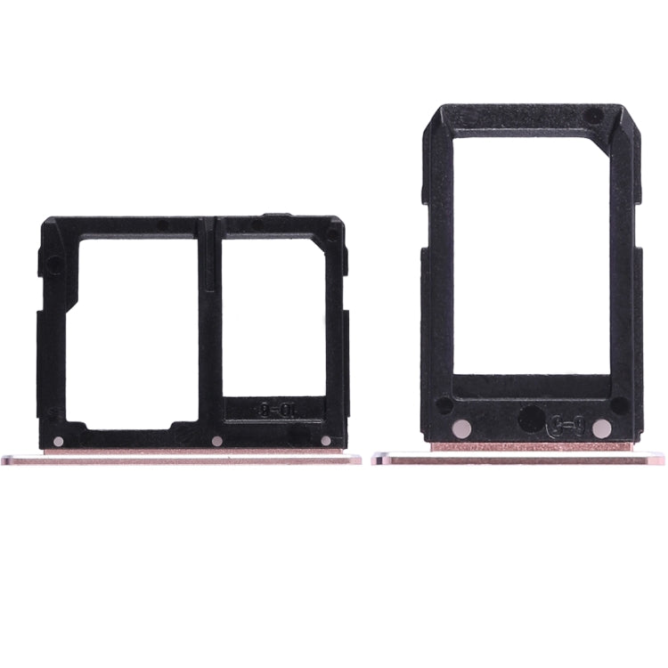 For Galaxy A5108 / A7108 2 SIM Card Tray + Micro SD Card Tray