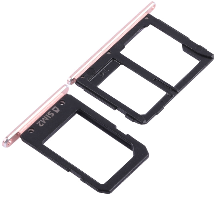 For Galaxy A5108 / A7108 2 SIM Card Tray + Micro SD Card Tray