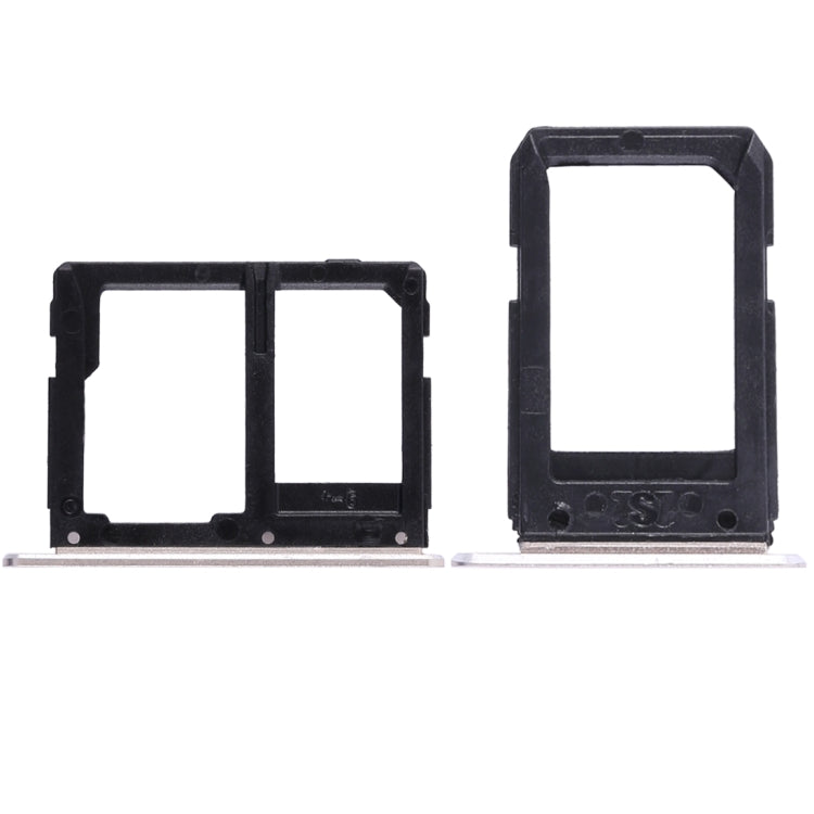 For Galaxy A5108 / A7108 2 SIM Card Tray + Micro SD Card Tray